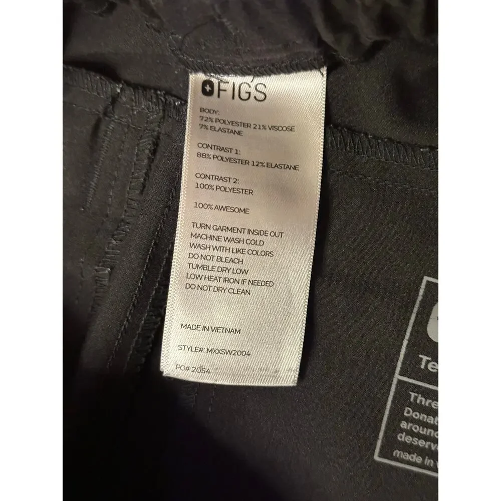 Figs Tansen Jogger Scrub Pants BLACK‎ Small